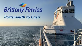 Brittany Ferries  MV Normandie  Portsmouth to Caen [upl. by Laaspere]