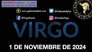 Horóscopo Diario  Virgo  1 de Noviembre de 2024 [upl. by Ackley949]