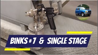 Using a Binks Model 7 Spray Gun with TCP Global Restoration Shop Paint [upl. by Andrew]