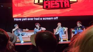 Sean Schemmel Christopher Sabat Daman Mills amp Sonny Strait Dragon Ball Panel  Anime Fiesta 2024 [upl. by Hughett256]