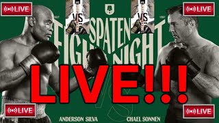 ANDERSON SILVA VS CHAEL SONNEN BOXING LIVE STREAM PLAYBYPLAY  UFC FIGHT NIGHT PEREZ VS TAIRA [upl. by Oicafinob]