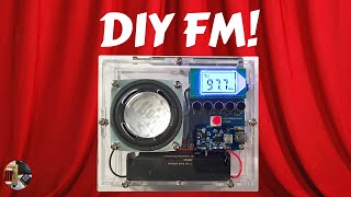 ICStation 18650 DIY Digital FM Radio Kit Review [upl. by Kcir]