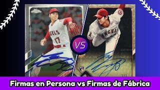 Baseball Card  Autógrafos  Firmas  Auto  Cartas de Pelota Hobby [upl. by Shippee]