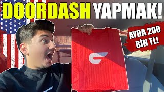 AMERİKADA DOORDASH YAPMAK Ne kadar kazanıyorum Amerikada Hayat ve Amerika Vlog Doordash Günüm [upl. by Nager]