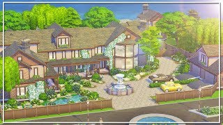 THE SIMS 4  BUILD  BRINDLETON BAY DREAM MANSION [upl. by Ennylyak]