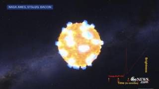 Exploding Star Flash Caught for 1st Time [upl. by Belen]