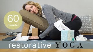 Restorative Yoga for the Common Cold  Restorative Yoga 461 [upl. by Neved956]