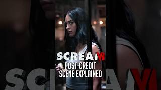 Scream 6 PostCredit Scene Explained  Spoilers Shorts [upl. by Ilojna]