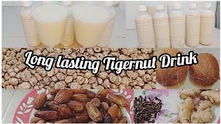 How To Make The Best Tigernut Drink Recipe With Dates And CoconutHome Made Tigernut Drink business [upl. by Aieka750]