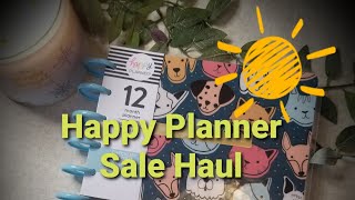 Happy Planner Sale Haul Dec 2023 [upl. by Hsima]