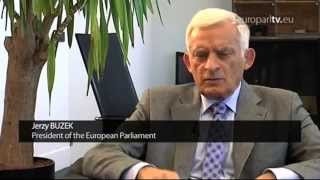 Interview with EP President JBuzek A crisis is also an opportunity [upl. by Redle256]