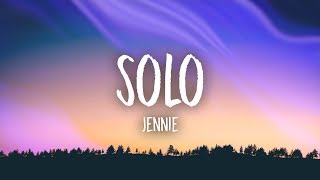 JENNIE  SOLO Lyrics [upl. by Alur]