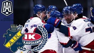 Aik  Oskarshamn IK 25  Allsvenskan Hockey Höjdpunkter [upl. by Lilak]