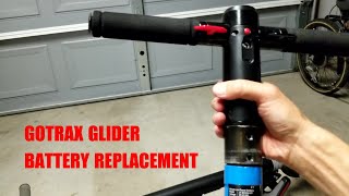 GOTRAX GLIDER review and battery replacement [upl. by Eeryk]