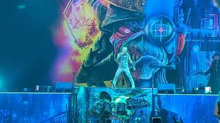 Iron Maiden Wasted Years Live in Fort Worth TX 2024 [upl. by Alegnat820]