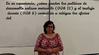 ENTREVISTA SOBRE LAS ODS DE PROSPERIDAD [upl. by Madge]