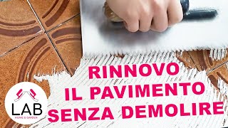 Pavimenti in Resina su Piastrelle Esistenti  TUTORIAL [upl. by Ycat479]