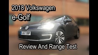 Volkswagen E Golf Review And Range Test [upl. by Mont]