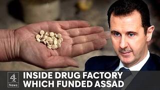 Syria Inside Captagon drug factory which funded Assad’s brutal regime [upl. by Terrene509]