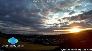 Reolink Go Pt Ultra Timelapse taken on the west coast of Scotland [upl. by Eihs982]