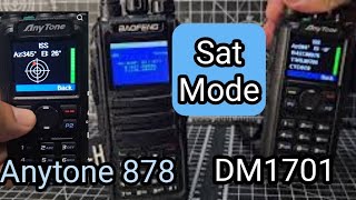 Satellite Tracking  Anytone 878 amp OpenGd77 [upl. by Eloc39]