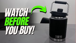 FULL Review of the YETI Rambler Half Gallon Jug Vacuum Insulated Stainless Steel with MagCap [upl. by Whalen]