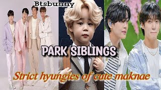 Cutie baby chimmy and triplets bickering  Park Siblings  Mini Series  Part  2  Btsbunny [upl. by Pik261]