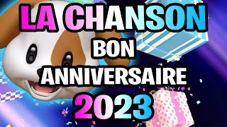 LES ANIMOJIS  LA CHANSON JOYEUX ANNIVERSAIRE 2023 [upl. by Oniotna871]