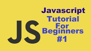 Javascript Tutorial For Beginners 1  JavaScript Introduction [upl. by Akeim]