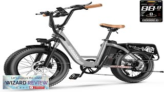 1500W Peak Electric Bike for Adults 48V 20Ah Removable Battery Max Range Review [upl. by Newhall983]