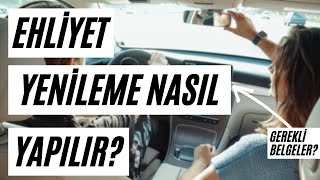 ADIM ADIM EHLİYET YENİLEME 2024 EHLİYET YENİLEME NASIL YAPILIR EHLİYET İÇİN GEREKLİ BELGELER [upl. by Eleonora]