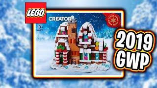 Love A LEGO Set Just BUILD A MINI ONE 2019 Holiday GWP 40338 Microscale Gingerbread House REVIEW [upl. by Hurff]