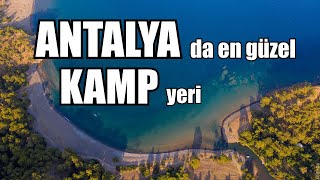 Antalya da kamp yapılacak en güzel koy Deniz kenarında Araç üstü çadırla kamp [upl. by Oralle541]