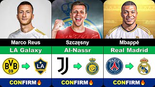 70 CONFIRMED Summer Transfers 2024 🤪🔥 FT Mbappe Szczęsny Reus [upl. by December474]