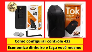 Como codificar controle portão 433 ppa passo a passo [upl. by Joby194]