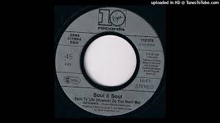 Soul II Soul  Back To Life However Do You Want Me Instrumental 1989 [upl. by Ridglee]