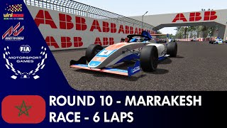 FIA Motorsport Games F4 Championship simulation  R10  Marrakesh  6 laps  Assetto Corsa [upl. by Hagood]