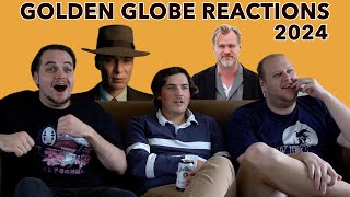 2024 Golden Globes Winners  REACTIONS [upl. by Aseeram]