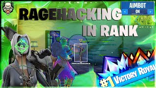 Cheating My Way to Victory in Ranked Fortnite  UNBELIEVABLE🤑 [upl. by Airetal]