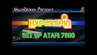 HyperspinSet up Atari 7800 [upl. by Ragland]