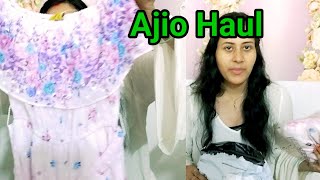 Testing Out The Ajio Summer Collection Ajio haul Best summer jumpsuit collections [upl. by Rollo]