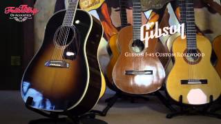 The Fellowship of Acoustics  Gibson J45 Custom Rosewood [upl. by Zetroc]