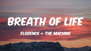 Breath Of Life  Florence  The Machine Lyrics from quotSnow White and the Huntsmanquot soundtrack [upl. by Faulkner984]