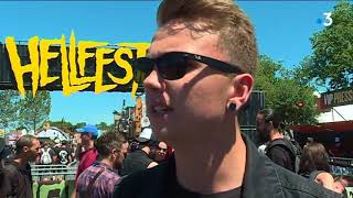 Hellfest 2018  interview de Redemption [upl. by Rasaec407]