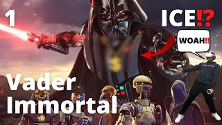 Star Wars VR Vader Immortal 1  VADER HAS A CHAIN  Quest 2 Gameplay [upl. by Eiznil731]