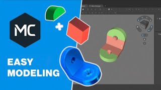 Beginner 3D Modeling Made Easy  Two Minutes With MatterControl [upl. by Scrivings]