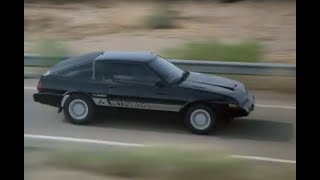 Cannonball Run II 1984  Mitsubishi Starion chase [upl. by Julietta]