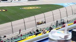 Bubba Wallace 2024 NASCAR Cup Series Hollywood Casino 400 Practice Laps [upl. by Tadashi]