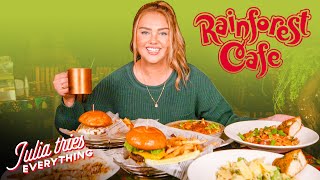 Trying 30 Of The Most Popular Menu Items At Rainforest Cafe  Delish [upl. by Selmner]