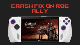 Fallout New Vegas Crash Fix for ROG Ally [upl. by Akcimehs]